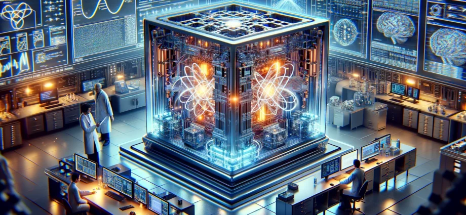 AI quantum computing